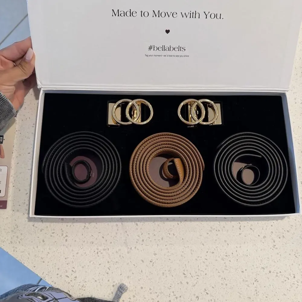 Bella belts trio